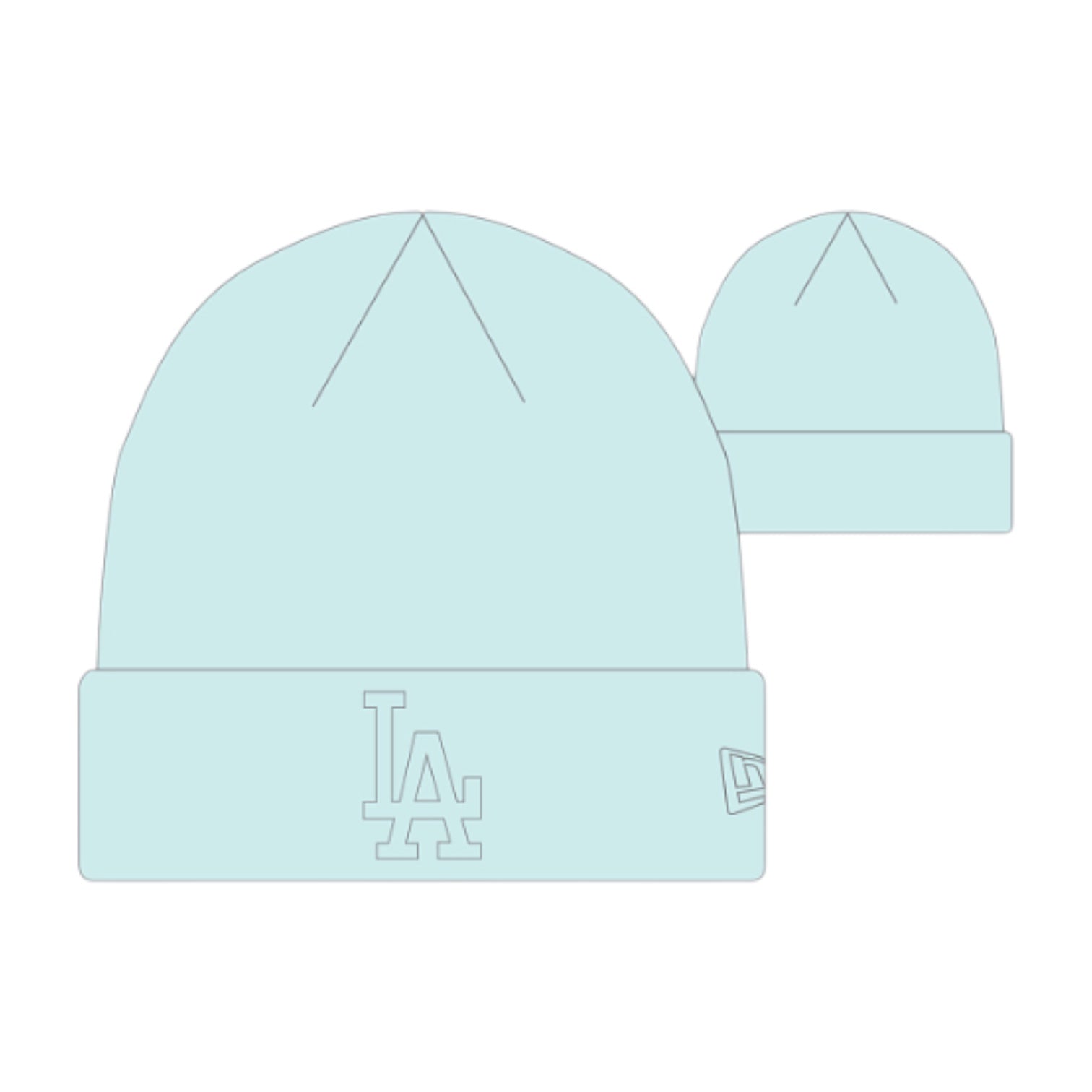 NEW ERA: Dodgers Colorpack Beanie 60706585